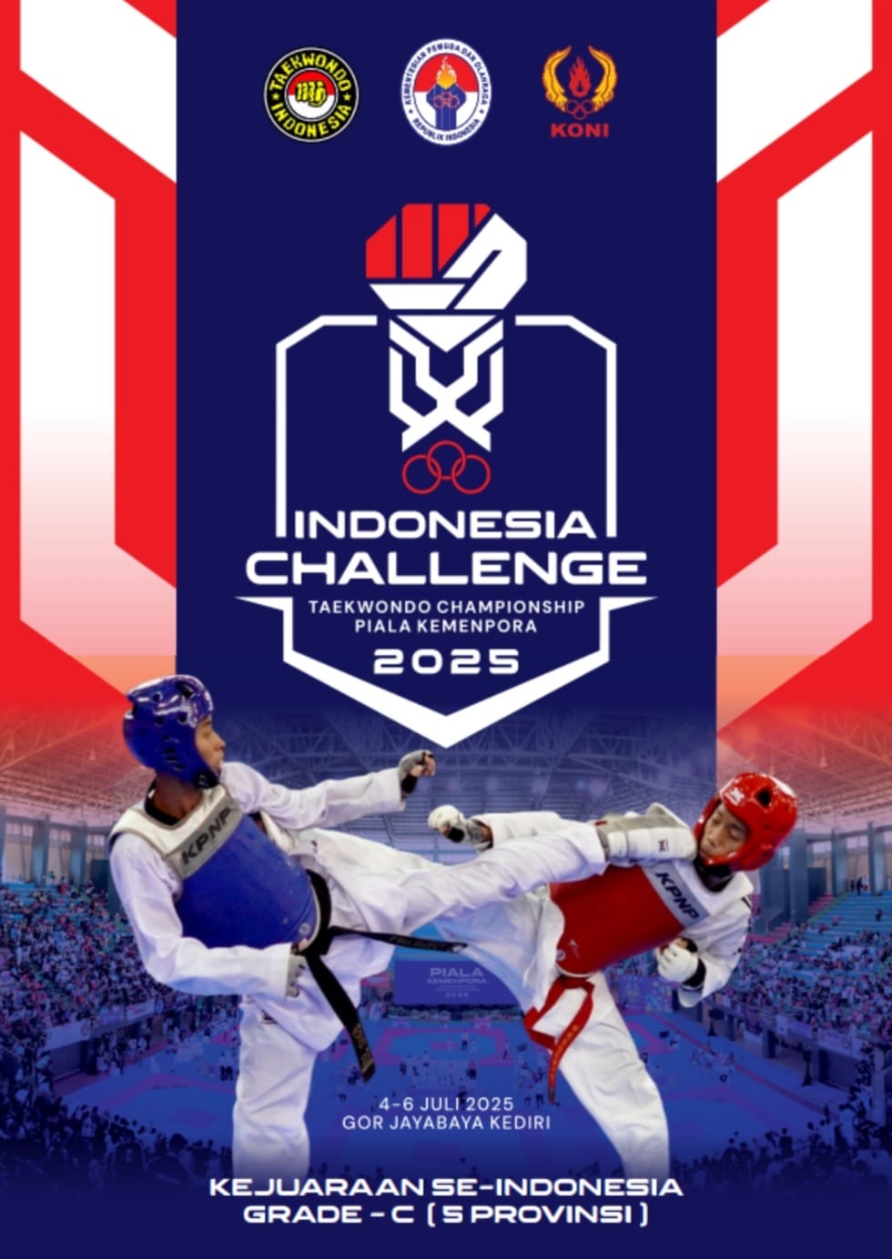 Ajang Pertarungan Prestasi Taekwondo di Tanah Air Taekwondo Indonesia Dojang sdalazharpogung